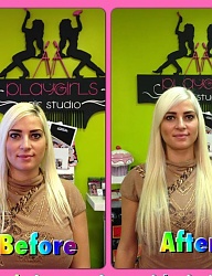Fryzury Długie Na co dzień Proste Rozpuszczone Blond - 2345157