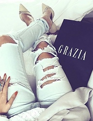 Moda Spodnie Jeansy - 2703583