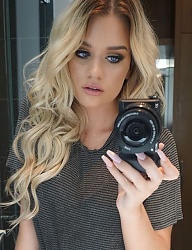 Fryzury Długie Na co dzień Kręcone Rozpuszczone Blond - 3084183