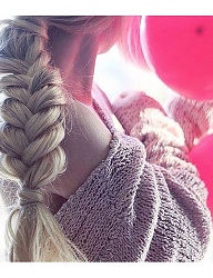 Fryzury Długie Na co dzień Proste Warkocze Blond - 3106624