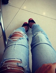 Moda Spodnie Jeansy - 2543099