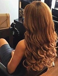 Fryzury Długie Na co dzień Kręcone Rozpuszczone Brązowe - 3203719