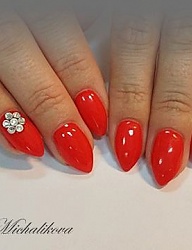Paznokcie Naturalne Żelami Migdałki - 3079255