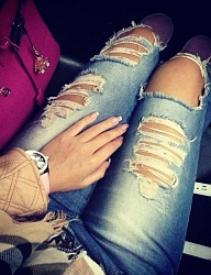 Moda Spodnie Jeansy - 1821175