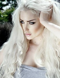 Fryzury Długie Na co dzień Kręcone Rozpuszczone Blond - 2173557