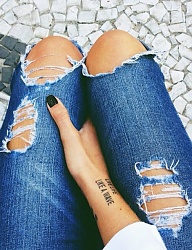 Moda Spodnie Jeansy - 1821956