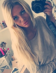 Fryzury Długie Na co dzień Proste Rozpuszczone Blond - 2129554