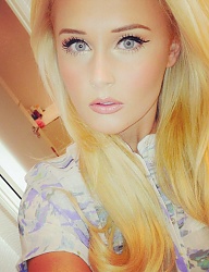 Fryzury Długie Na co dzień Kręcone Rozpuszczone Blond - 2965111