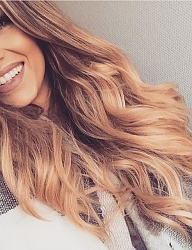 Fryzury Długie Na co dzień Kręcone Rozpuszczone Blond - 3090932