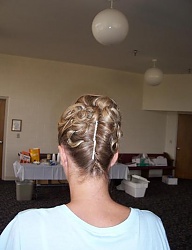 Fryzury Średnie Ślubne - 3386