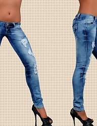 Moda Spodnie Jeansy - 2655811