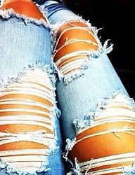 Moda Spodnie Jeansy - 1733656