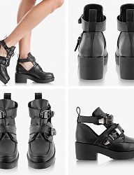 Moda Buty Botki - 2127131