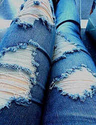 Moda Spodnie Jeansy - 1569575