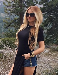 Fryzury Długie Na co dzień Kręcone Rozpuszczone Blond - 3026682