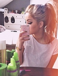 Fryzury Średnie Na co dzień Proste Upięcie Blond - 3270003