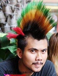 Fryzury Średnie Alternatywne Punk Rock - 763886
