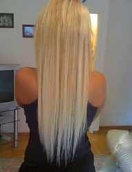 Fryzury Długie Na co dzień Proste Rozpuszczone Blond - 2401091