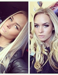 Fryzury Długie Na co dzień Kręcone Rozpuszczone Blond - 3036527