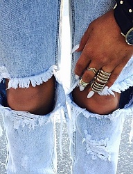 Moda Spodnie Jeansy - 3159558
