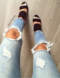 Moda Spodnie Jeansy - 2930658