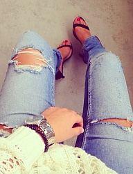 Moda Spodnie Jeansy - 2654581