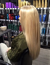 Fryzury Długie Na co dzień Proste Rozpuszczone Blond - 3088765