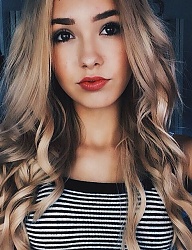 Fryzury Długie Na co dzień Kręcone Rozpuszczone Blond - 3060874