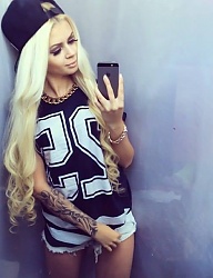 Fryzury Długie Na co dzień Kręcone Rozpuszczone Blond - 3018434