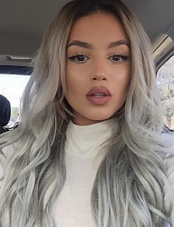 Fryzury Długie Na co dzień Kręcone Rozpuszczone Blond - 3098707