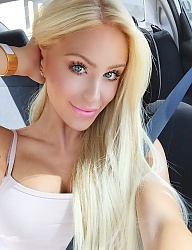Fryzury Długie Na co dzień Proste Rozpuszczone Blond - 3029214