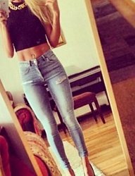 Moda Spodnie Jeansy - 2579631