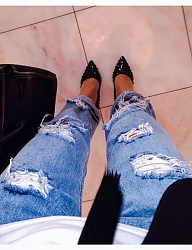 Moda Spodnie Jeansy - 2806553