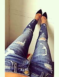 Moda Spodnie Jeansy - 2104658