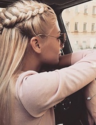 Fryzury Długie Na co dzień Proste - 3098154