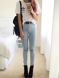 Moda Spodnie Jeansy - 3028545