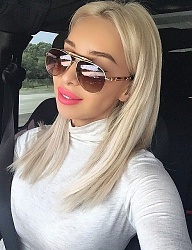 Fryzury Średnie Na co dzień Proste Rozpuszczone Blond - 3047452