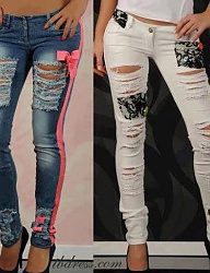 Moda Spodnie Jeansy - 2074905