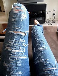 Moda Spodnie Jeansy - 1208003