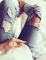 Moda Spodnie Jeansy - 2840061