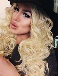 Fryzury Długie Na co dzień Kręcone Rozpuszczone Blond - 2996260