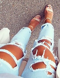 Moda Spodnie Jeansy - 2818141