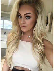 Fryzury Długie Na co dzień Kręcone Rozpuszczone Blond - 3014926