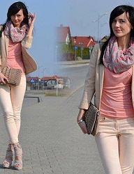 Moda Spodnie Materiałowe - 1392968