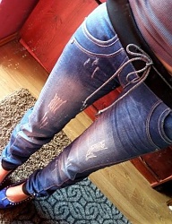 Moda Spodnie Jeansy - 2863930
