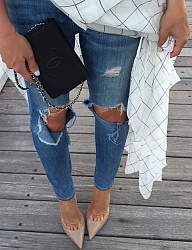 Moda Spodnie Jeansy - 2908448