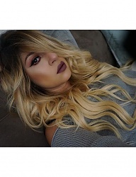 Fryzury Długie Na co dzień Kręcone Rozpuszczone Blond - 3077193