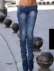 Moda Spodnie Jeansy - 1709540
