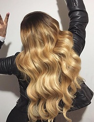 Fryzury Długie Na co dzień Kręcone Rozpuszczone Blond - 3100205