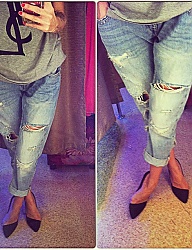 Moda Spodnie Jeansy - 1901794